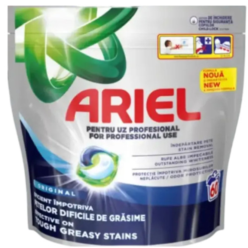 Універсальні капсули для прання Ariel Professional All in 1, 60 шт